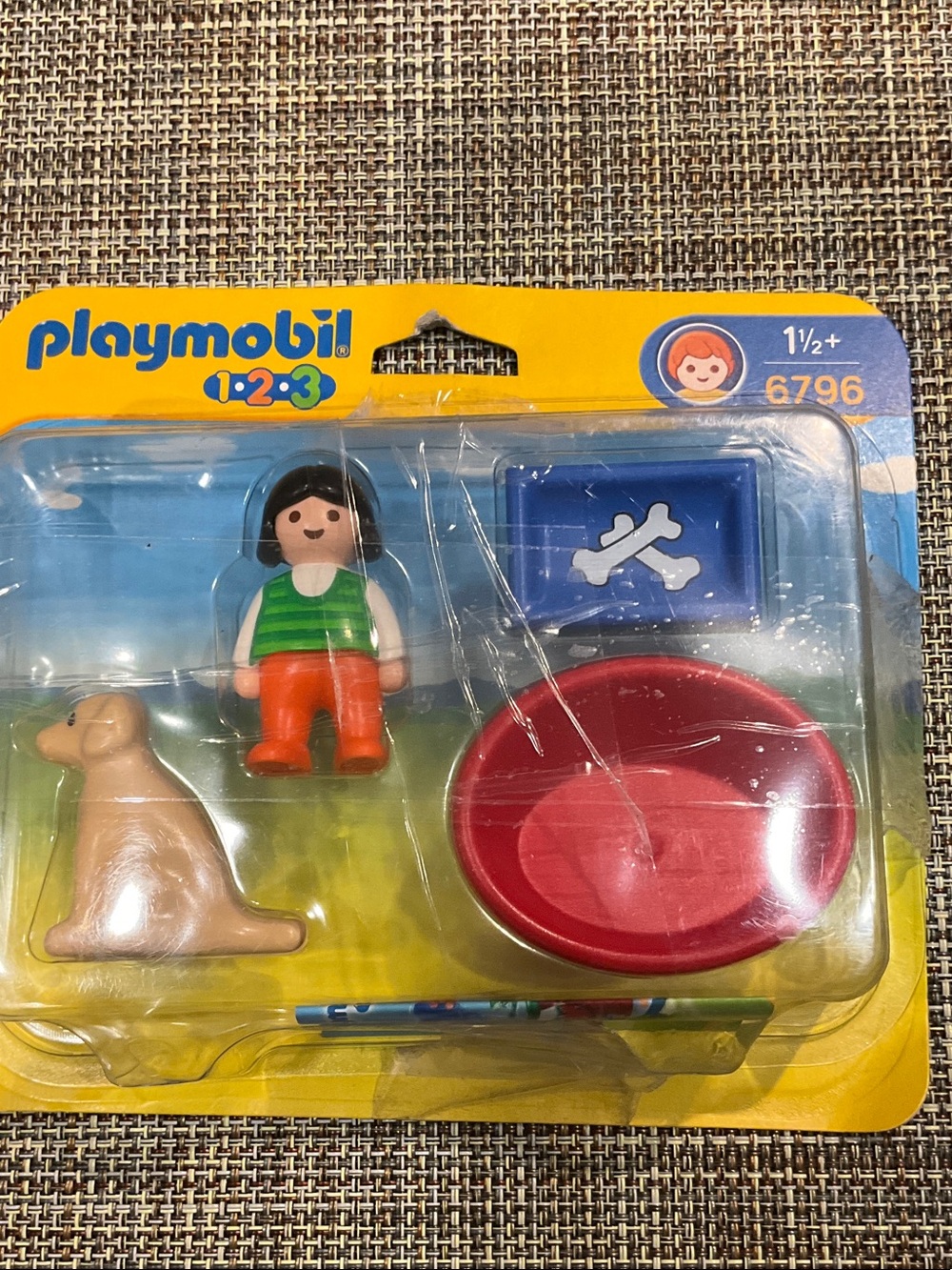 Playmobil girl with dog